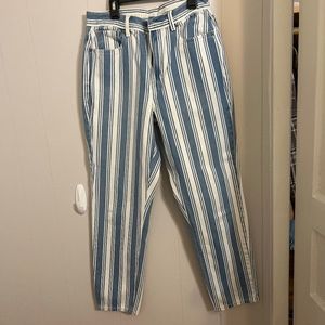 Striped Jeans